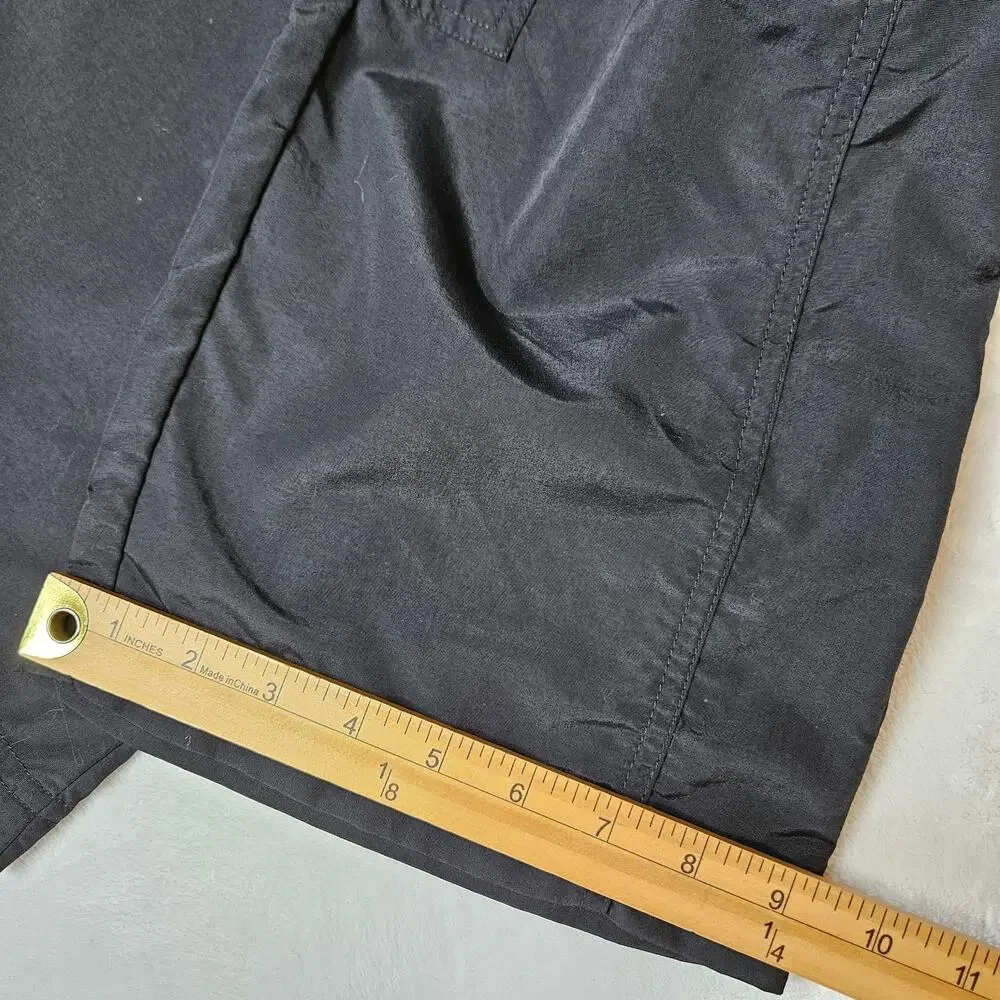 Lorna Jane Track Pants Large Black Drawstring Athletic Athleisure Y2K Gorpcore